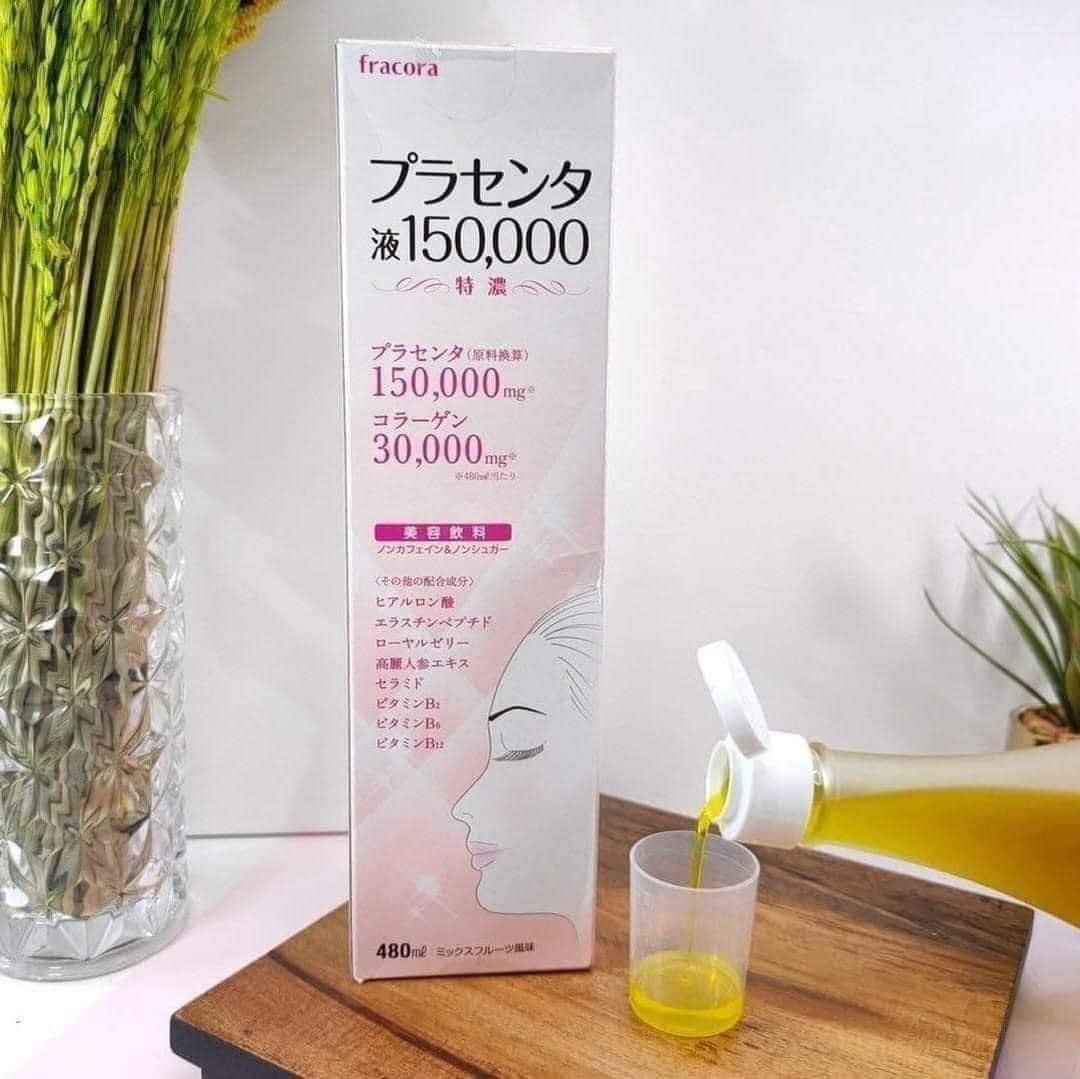 Nước uống collagen Fracora placenta 150,000mg