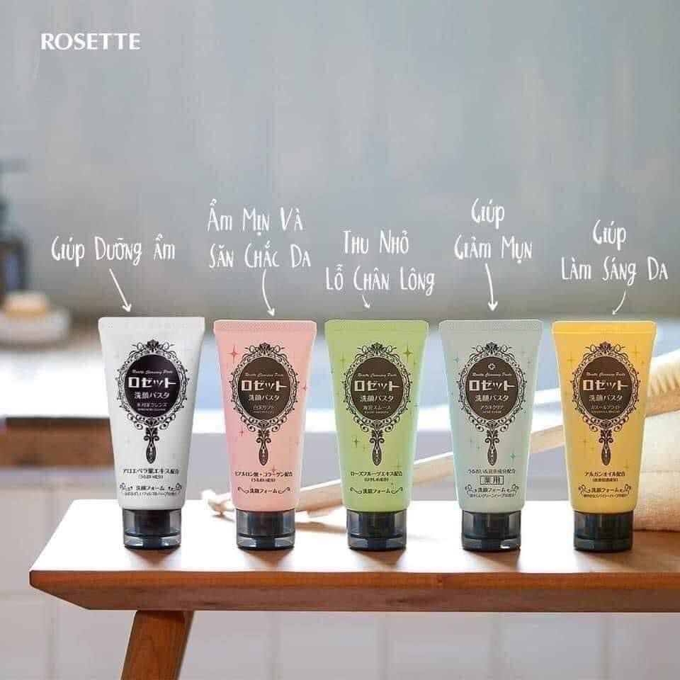 Sữa rửa mặt Rosette (các màu)
